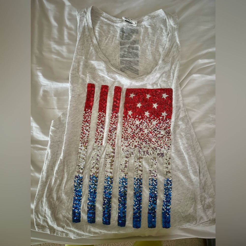 VS pink tank XS